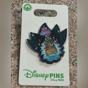 DISNEY TIANA'S BAYOU ADVENTURE WE KNOW A SHORTCUT LOUIS LOG PIN PRINCE
FROG OE